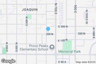 Map image of the property - 214 N 600 E
