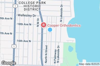 Map image of the property - 1701 N Ocean Breeze