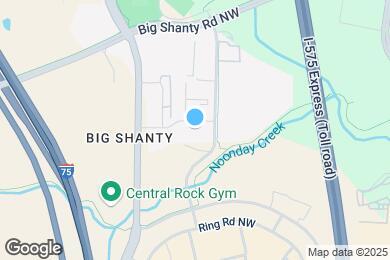 Map image of the property - The Indy Apartments