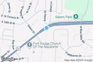 Map image of the property - 1712 N Jones Ct