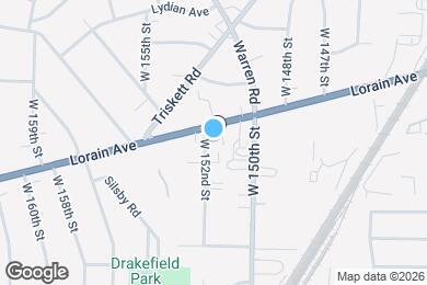 Map image of the property - 15149 Lorain Ave