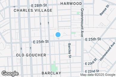 Map image of the property - 236 E 25th St