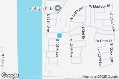 Map image of the property - 501 S 125th Ave