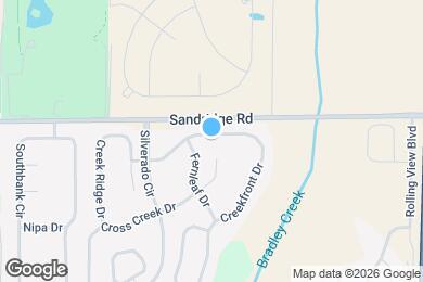 Map image of the property - 2368 Creekfront Dr