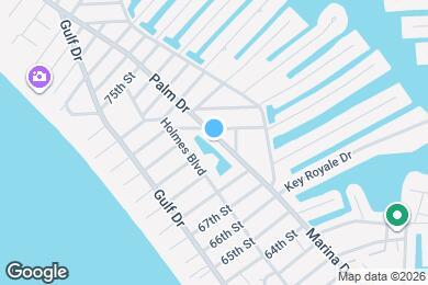 Map image of the property - 6814 Palm Dr