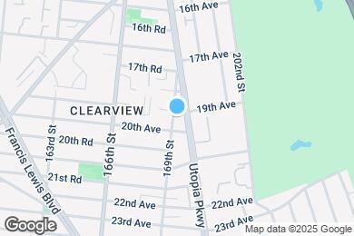 Map image of the property - 16902 19th Ave