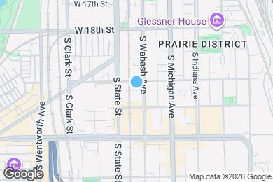 Map image of the property - 2010 S. Wabash Ave
