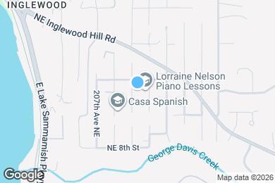 Map image of the property - 1014 208th Ave NE