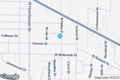 Map image of the property - 1006 Haley St