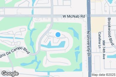 Map image of the property - 7910 N Colony Cir
