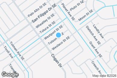 Map image of the property - 1048 Tolson St SE