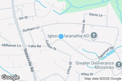 Map image of the property - 3604 Oakwood Rd