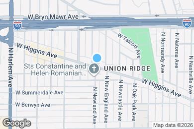 Map image of the property - 6852 W Higgins Ave