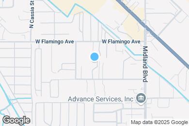 Map image of the property - 1329 N Stephanie Ln