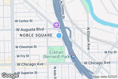 Map image of the property - 1333 W Walton St