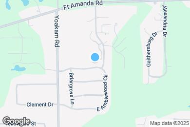 Map image of the property - 3614 N Amblewood Cir