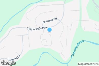 Map image of the property - 540 Enclave Cir