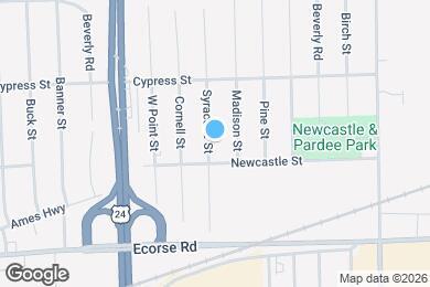 Map image of the property - 6757 Syracuse St