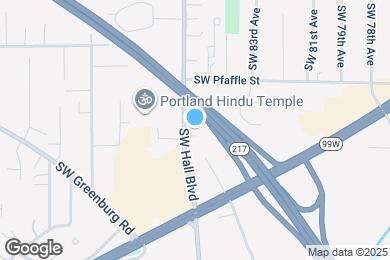 Map image of the property - Silver Creek Apartments