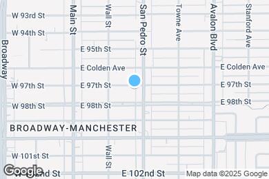 Map image of the property - 246 E 97th St