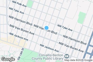 Map image of the property - 1114 NW Harrison Blvd