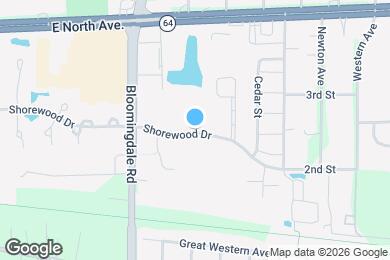 Map image of the property - 252 Shorewood Dr