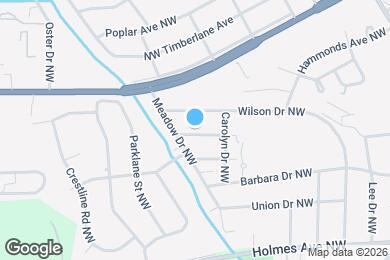 Map image of the property - 2914 Battle Dr NW