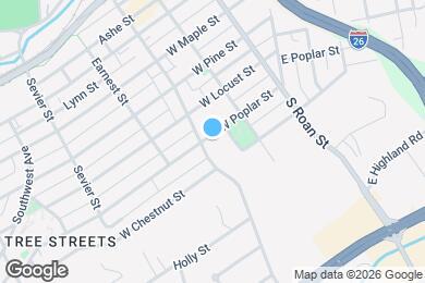 Map image of the property - 1201 Buffalo St