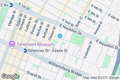 Map image of the property - Renovated Lower East Side 1-Bedroom with M...