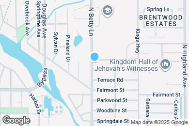 Map image of the property - 1301 Sandy Ln