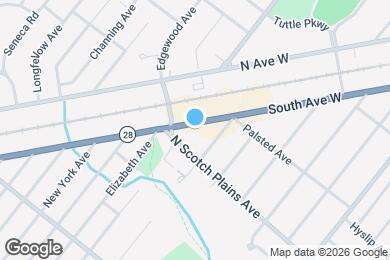 Map image of the property - 1131 South Ave W