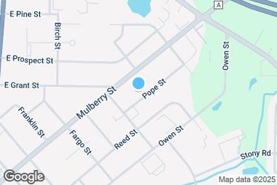 Map image of the property - 869 Pope St