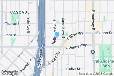 Map image of the property - 124 Bellevue Ave E