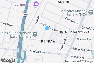 Map image of the property - 2418 Brasher Ave