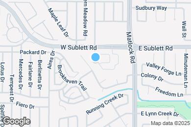 Map image of the property - 806 Bonnet Trl