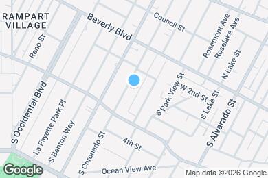 Map image of the property - 236 S Coronado St