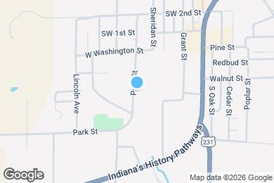 Map image of the property - 515 Park St