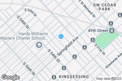 Map image of the property - 1223 S 53rd St
