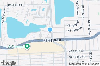 Map image of the property - 18638 NE 18th Ave