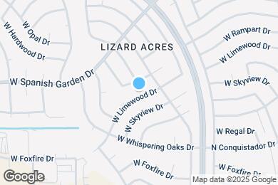 Map image of the property - 13018 W Limewood Dr