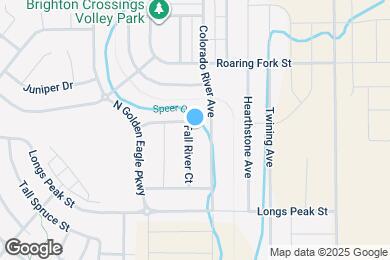 Map image of the property - 594 Fall River Ct
