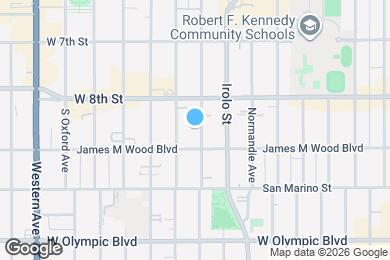 Map image of the property - Unit 204