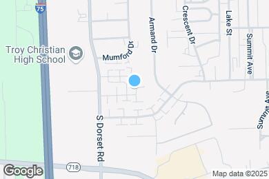 Map image of the property - 1535 Hawk Cir
