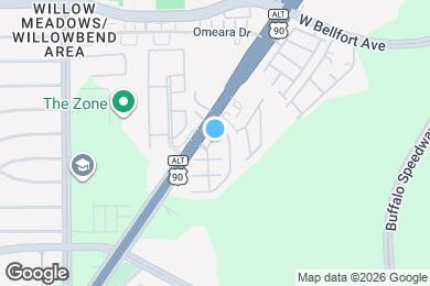 Map image of the property - 3008 Clearview Cir