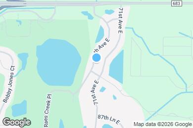 Map image of the property - 9106 69th Ave E