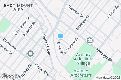 Map image of the property - 906 E Cliveden St