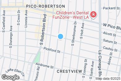 Map image of the property - Pico/Robertson Area