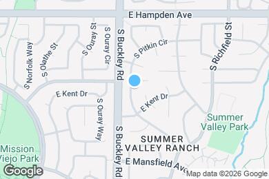 Map image of the property - 3714 S Pitkin Cir