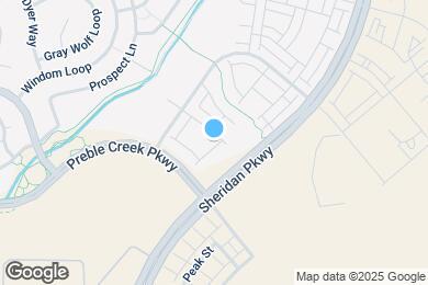 Map image of the property - 16467 Zuni Pl