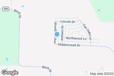Map image of the property - 1612 Woodlawn Ave